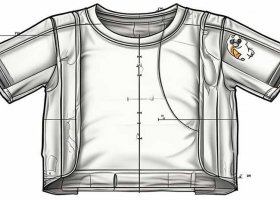 儿童t恤裁剪图（儿童t恤裁剪图解）