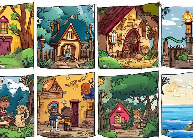 英语绘本故事及图片4张（英语绘本故事及图片4张怎么画）