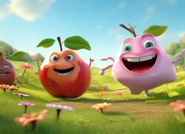苹果鸭梨牛奶糖同类儿童故事；幼儿故事苹果鸭梨牛奶糖