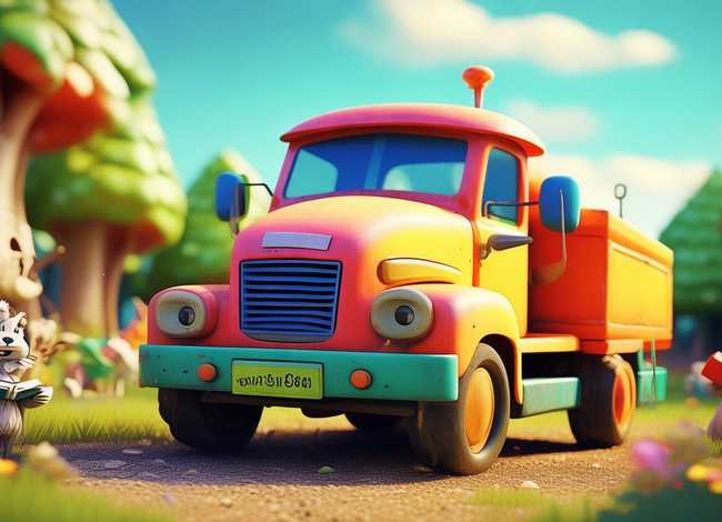 货车绘本故事（小货车的故事绘本读后感）