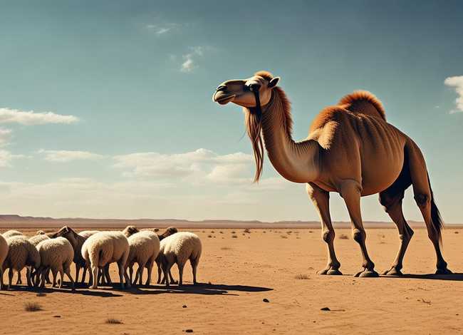 骆驼和羊的故事 骆驼和羊的故事原文