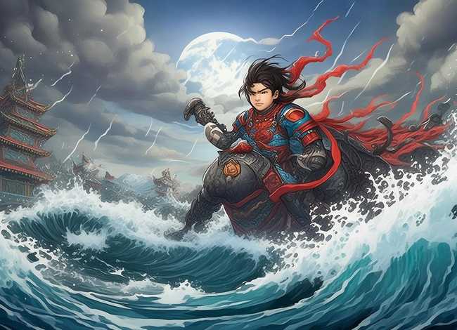 哪吒闹海儿童故事有声阅读（哪吒闹海有声绘本故事）