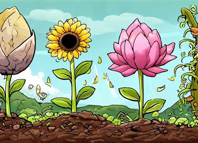 种子的故事绘本图片；种子的故事绘本图片大全