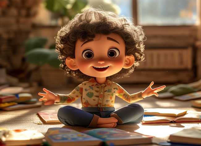 讲故事的儿童故事；讲故事少儿