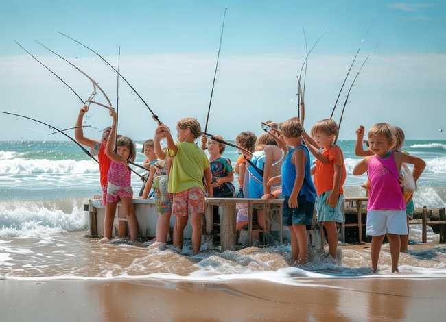 钓鱼 儿童 钓鱼儿童节 钓鱼 儿童 钓鱼儿童节