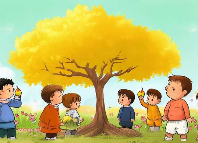 孔融让梨的故事儿童版绘本（孔融让梨的绘本故事 简单）