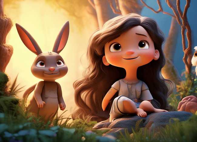 小女孩的故事儿童 - 小女孩的故事视频