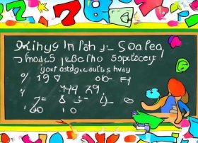数学故事绘画作品五年级简单；数学故事手抄报五年级下册简单又好看