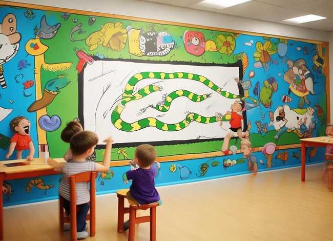 画蛇添足儿童故事演讲背景图、画蛇添足的故事演讲稿