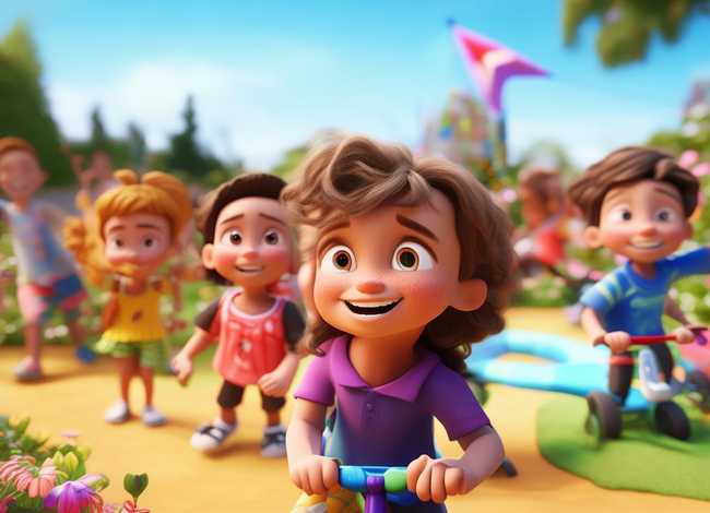 儿童笑容的故事；关于笑容的故事