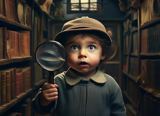 《侦探故事》儿童，少儿侦探故事