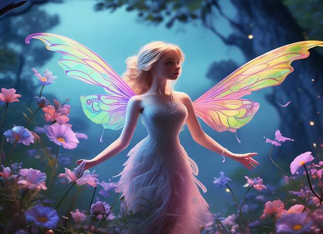 精灵的故事 - 花朵精灵的故事