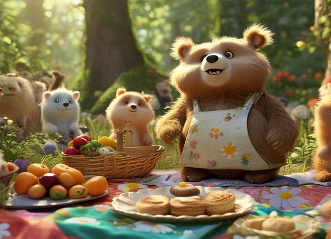 小班故事小熊请客故事内容；小班故事小熊请客故事内容怎么写