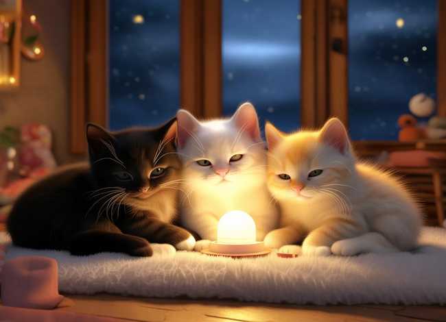 儿童睡前故事三只小猫咪；三只小猫的睡前故事