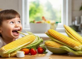 儿童吃玉米的好处与坏处 - 儿童吃玉米的好处与坏处图片