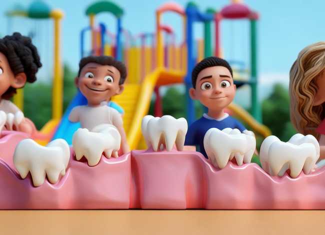 儿童换牙的年龄和顺序；儿童换牙的年龄和顺序图