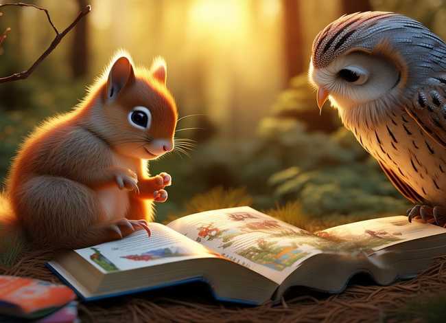 小松鼠的睡前故事，小松鼠的睡前故事长篇