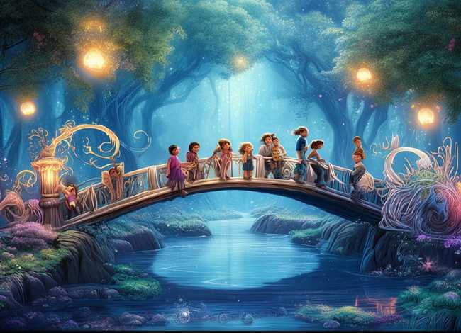 仙境之桥儿童故事；仙境之桥故事