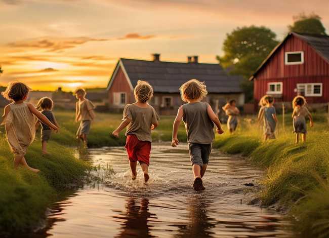 关于乡村儿童生活的故事（关于乡村儿童生活的词）