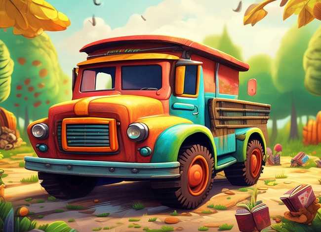 货车绘本故事（小货车的故事绘本读后感）