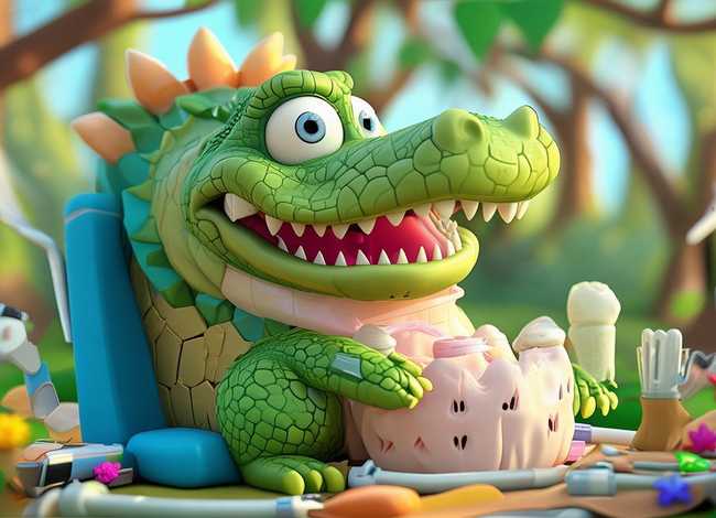 儿童故事鳄鱼拔牙（绘本故事鳄鱼拔牙读后感）