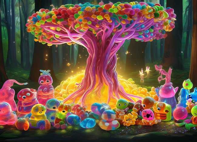 糖果的故事 - 一个关于糖果的故事