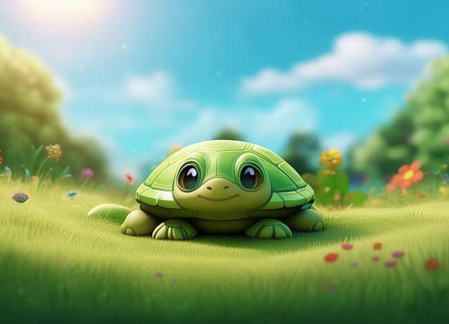 儿童故事小乌龟晒太阳 - 幼儿园小乌龟晒太阳故事教案