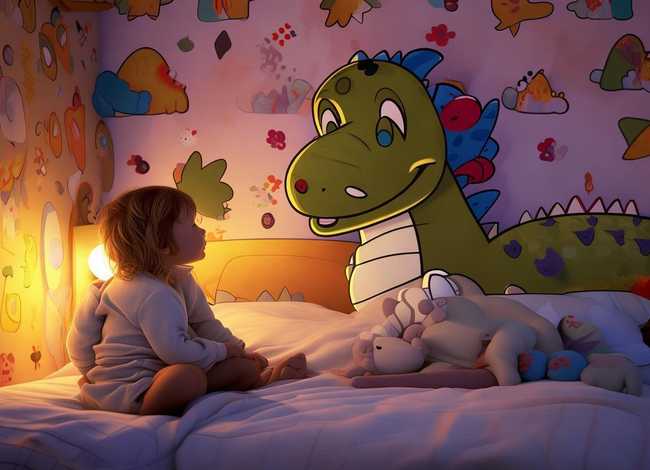 4岁儿童故事睡前故事恐龙；3一6岁幼儿睡前恐龙故事