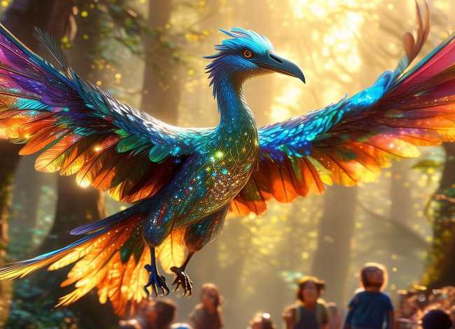 儿童故事神鸟、神话故事神鸟的故事