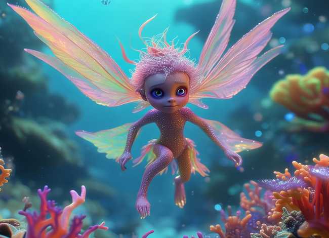 海底的精灵儿童故事，播放海底里的精灵今年几岁了