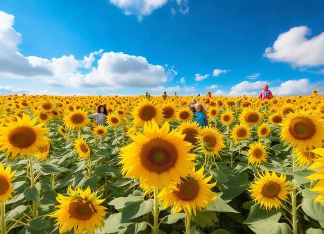 向日葵儿童故事全集；关于向日葵的故事集