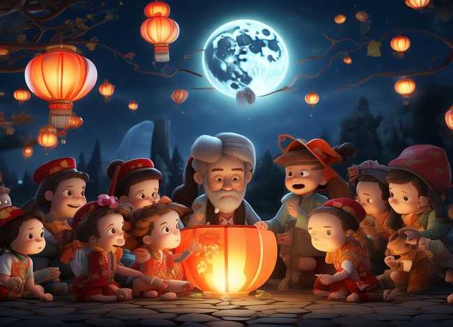 儿童中秋故事简短（中秋节儿童故）