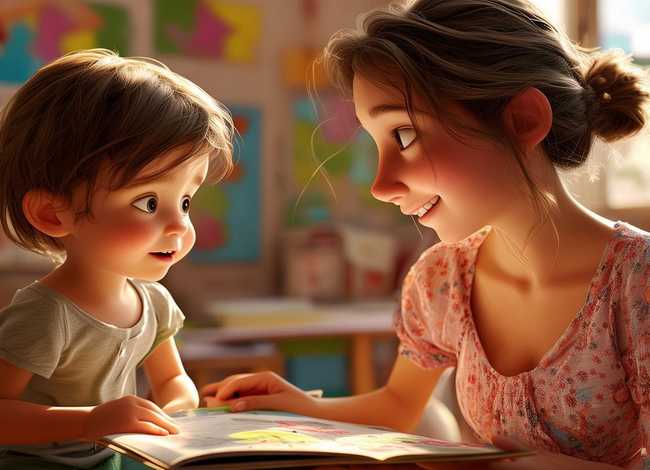 关于老师的幼儿故事（关于老师的幼儿故事50字）