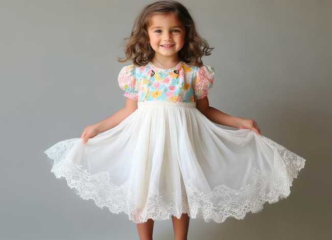 儿童白色纱裙半身裙怎么搭配上衣（儿童白色纱裙半身裙怎么搭配上衣好看）