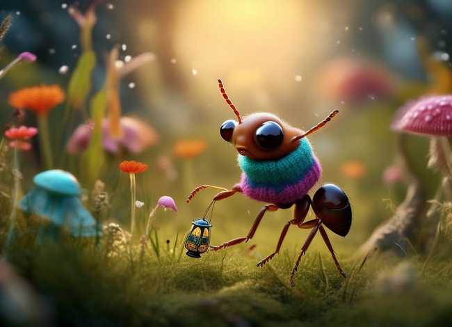 小蚂蚁的童话故事、小蚂蚁的小故事