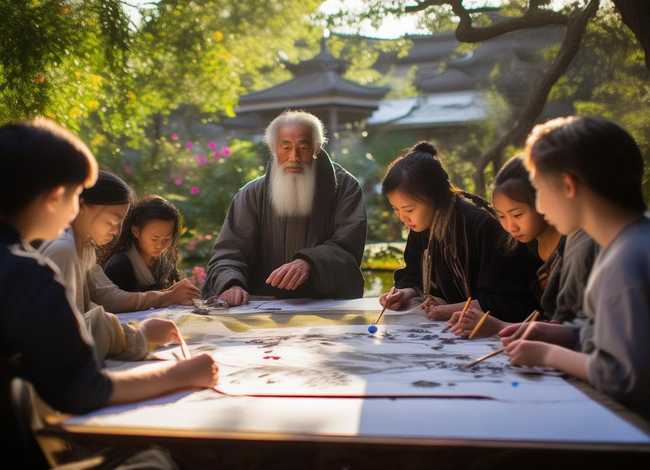 水墨画课程故事 - 水墨画课程故事怎么写