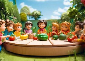 食物故事幼儿园，食物故事幼儿园蔬菜