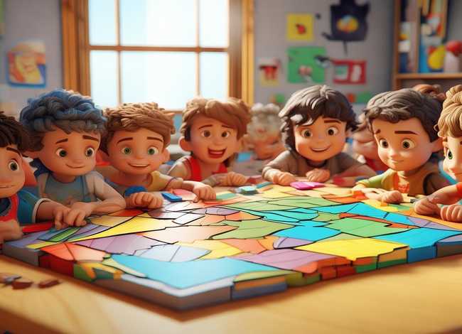 关于七巧板儿童故事（关于七巧板的故事）