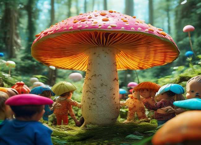 关于蘑菇的幼儿故事；关于蘑菇的幼儿故事简短