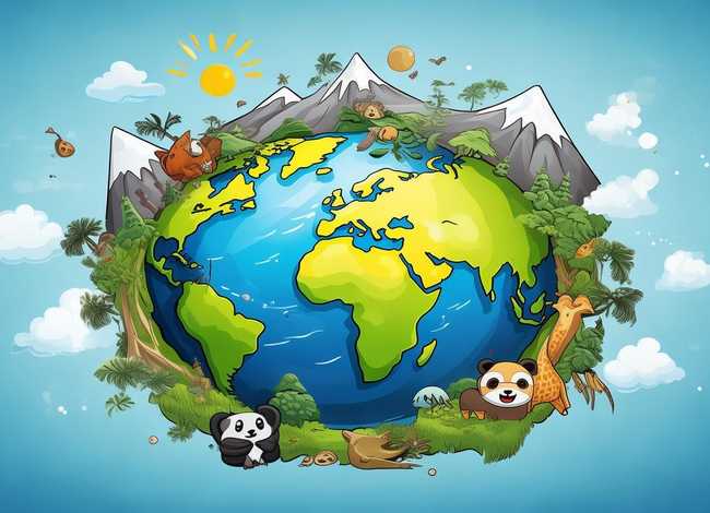 地球的故事儿童绘本，地球有关的绘本故事