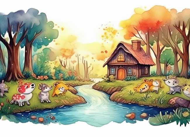 水彩故事绘本，水彩故事绘本推荐