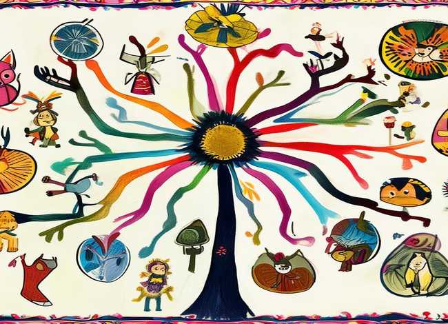 寓言故事思维导图手抄报；寓言故事思维导图手抄报简单