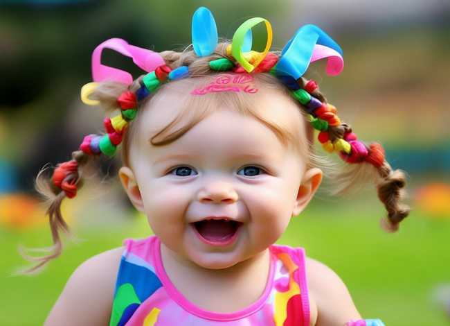 儿童戴发型扎法；儿童戴发型扎法图片