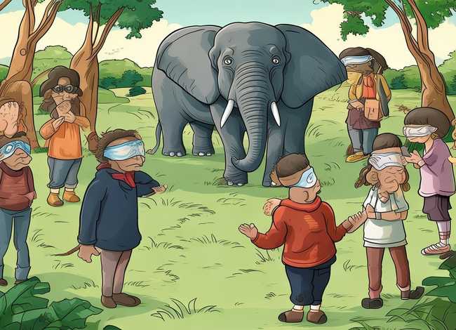 盲人摸象的故事大家十分熟悉 - 盲人摸象的故事大家十分熟悉修改病句