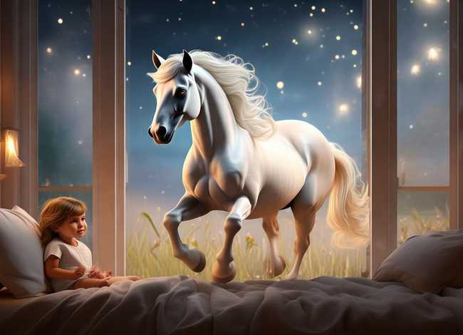 马的故事儿童睡前收听（关于马的睡前故事）