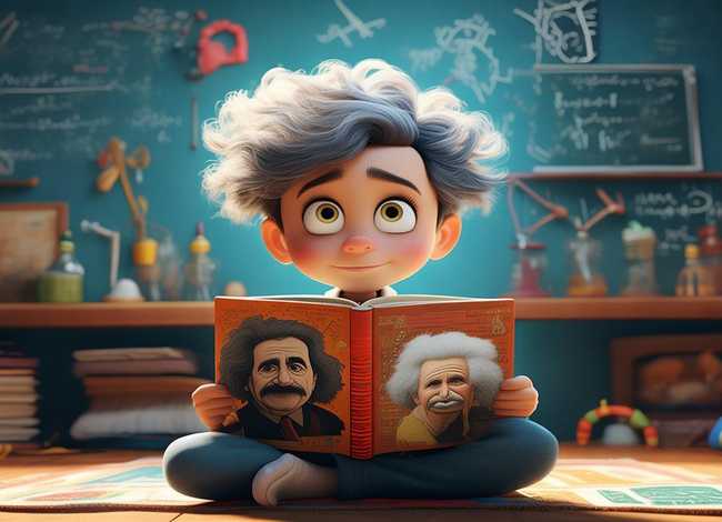 爱因斯坦儿童故事书（爱因斯坦的故事书）