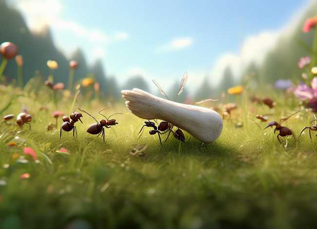 儿童故事小蚂蚁搬骨头 - 小蚂蚁搬骨头的故事怎么写