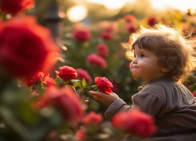 玫瑰的故事儿童摄影（玫瑰的故事剧照）