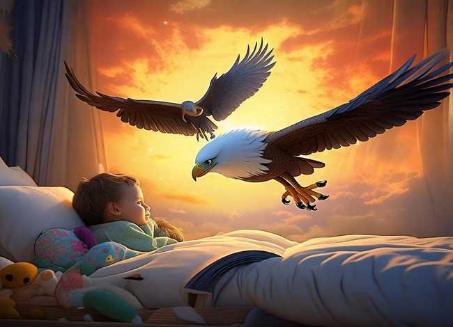 老鹰的故事3-6岁儿童睡前故事 - 关于老鹰的睡前故事