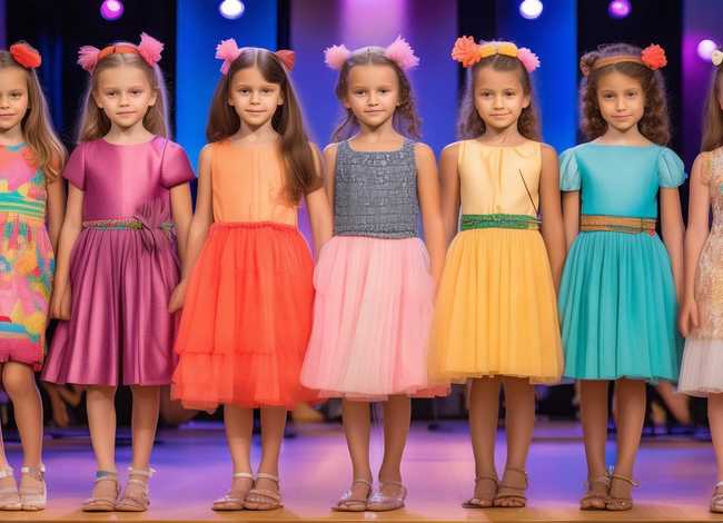 儿童演讲服装女图片大全；儿童演讲服装搭配图片大全